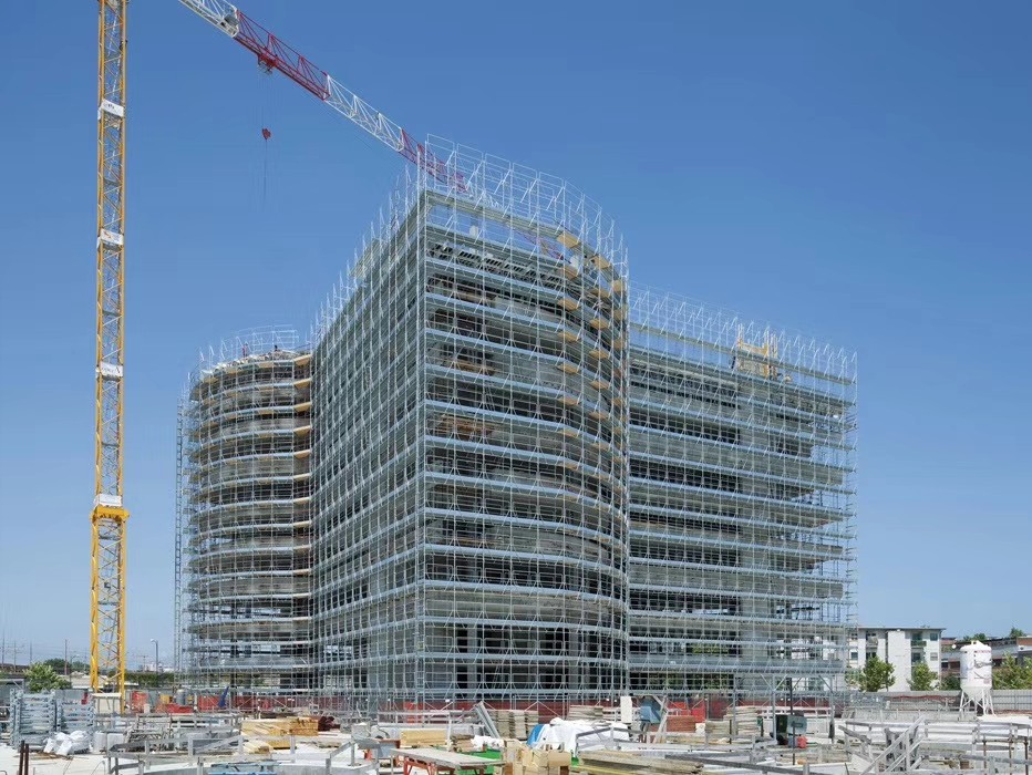 盤扣式腳手架租賃價格比扣件式鋼管腳手架貴！