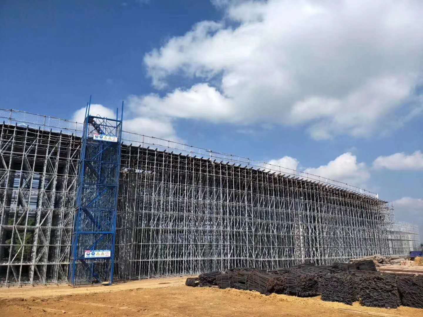 盤扣腳手架搭建周期短，經(jīng)濟(jì)效益好！