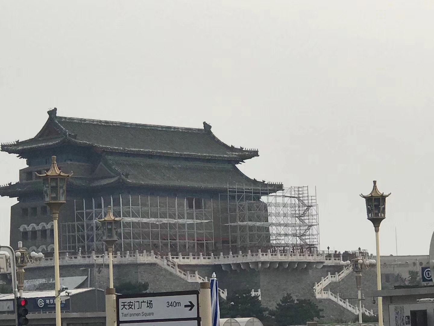 盤扣式腳手架比傳統腳手架施工周期短，效果更好！(圖1)